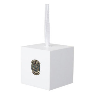 Post Apocalypse Cat Cat Dad Gift Idea - Post Apoca Cube Ornament