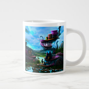 Post Apocalyptic Fairy Tale Land  (Darker) Giant Coffee Mug