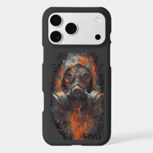 Post Apocalyptic Gas Mask Toxic Grunge iPhone 17 Pro Max Case