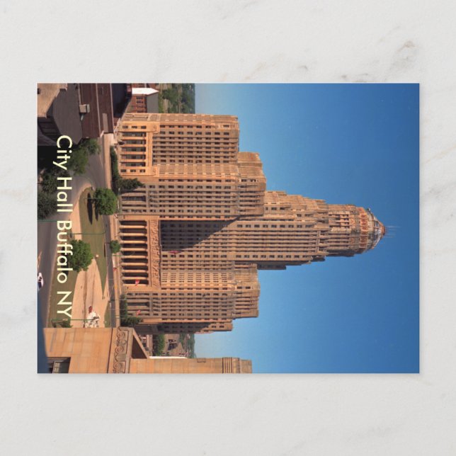 Post Card - City Hall Buffalo NY (Front)