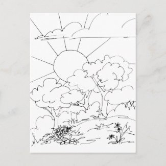 Post Card - Dawn