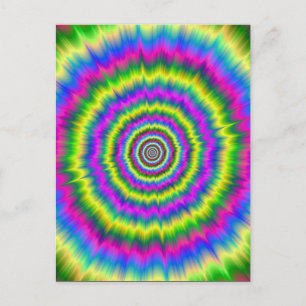 Post Card Neon Explosion