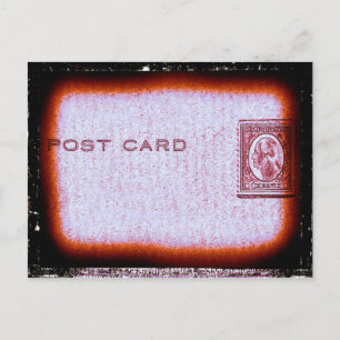 "Post Card" (Orange) Postcard