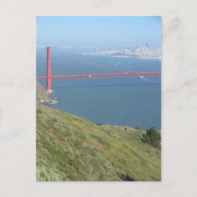 Post Card: San Francisco, Golden Gate Bridge Postcard (Front)