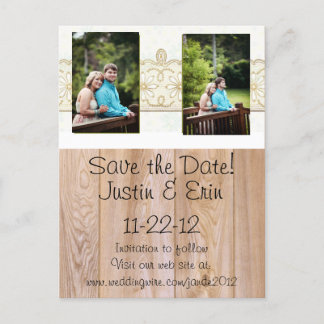 Post card save-the-date
