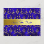 Post Card--save The Date Announcement Postcard at Zazzle