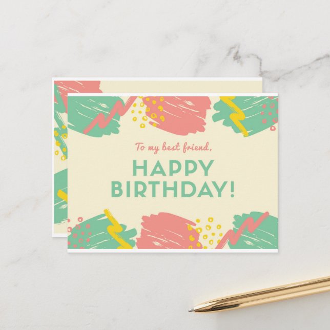 Post card Size: Standard, 3.5 (Front/Back In Situ)