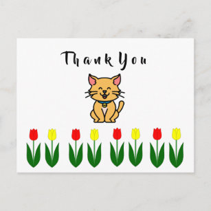 Standard Size Thank You Cards & Templates