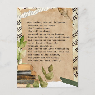 Post Card - The Lord's Prayer