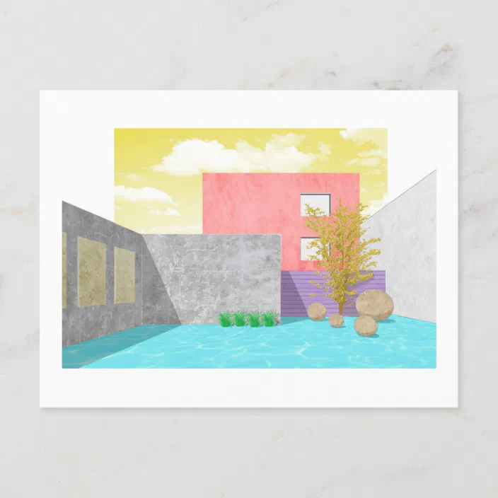 Post Digital Architecture Postcard Zazzle Com