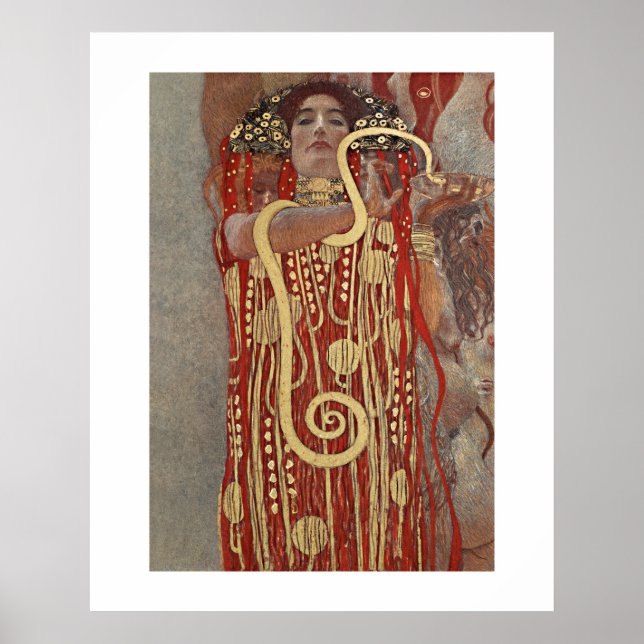 POST: GUSTAV KLIMT: HYGIEIA: 1907 POSTER (Front)