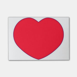 Post Heart Post-it Notes