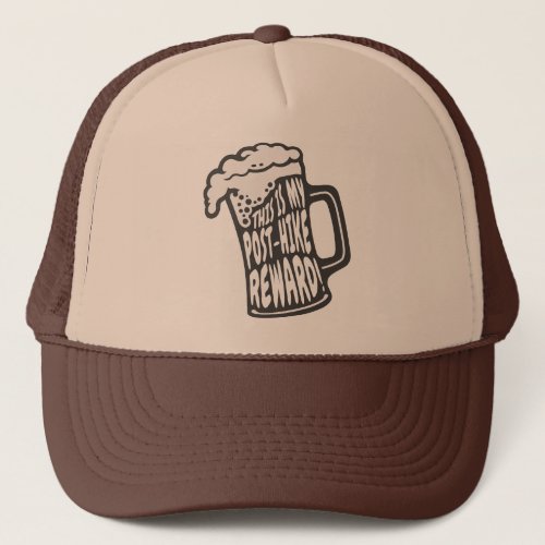 Post_Hike for Beer _ Premium Trucker Hat