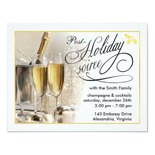 Post Holiday Party Invitation 2