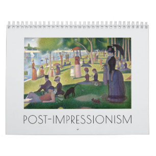 Post-Impressionism Fine Art Paintings Calendar