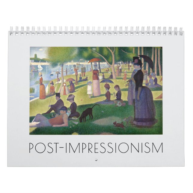 Post-Impressionism Fine Art Paintings Calendar (Cover)