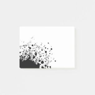 post-it cool music explosion notes