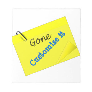 Post it humor funny yellow sticky notepad