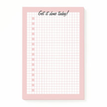 Post it note Get it done to do list