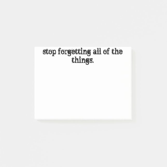 post-it notes (Front)