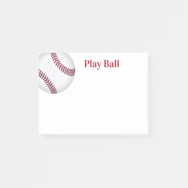 Post-it-Notes-Baseball Post-it Notes (Front)