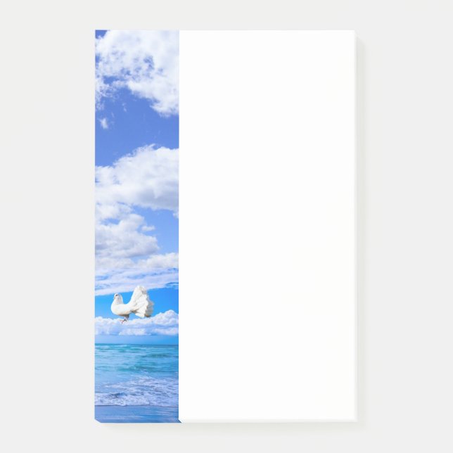 Post-it Notes Beach House White Dove Ocean (Front)