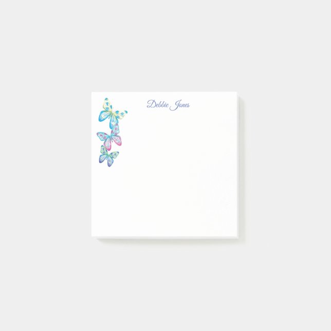 Post-it-Notes-Butterflies Post-it Notes (Front)