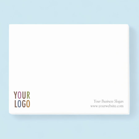 Post-it® Notes Custom Company Logo Promotional