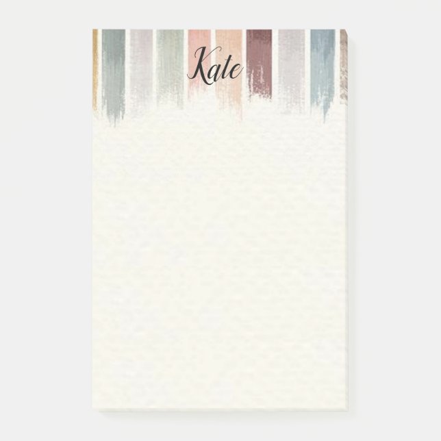 Post-it Notes Earth Colors (Front)