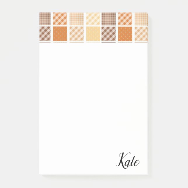 Post-it Notes Earth Tone (Front)