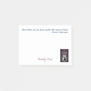 Post It Notes - Florence Nightingale  How Little by ChristineTrentBooks at Zazzle