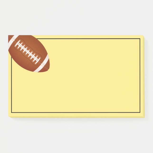 Post-it-Notes-Football Post-it Notes (Front)
