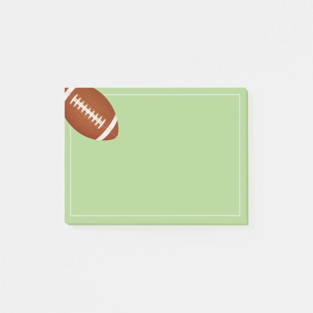 Post-it-Notes-Football Post-it Notes (Front)