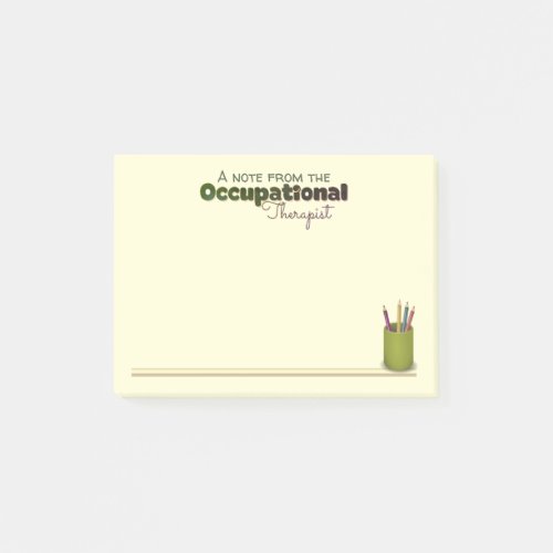 Post_it Notes for the Occupational Therapist