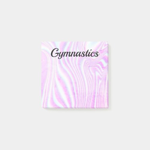 Post_It Notes _ Gymnastics 3 x 3