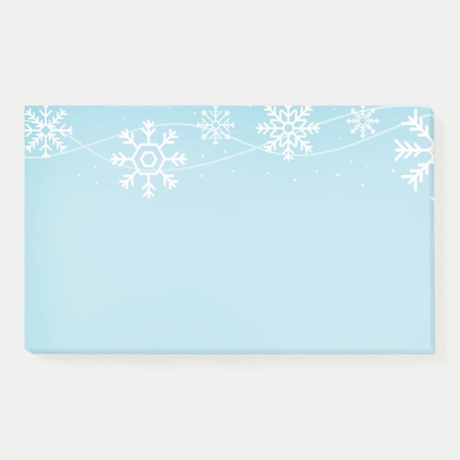 Post-it-Notes-Holiday Snowflakes Post-it Notes (Front)