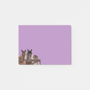 post it notes horses