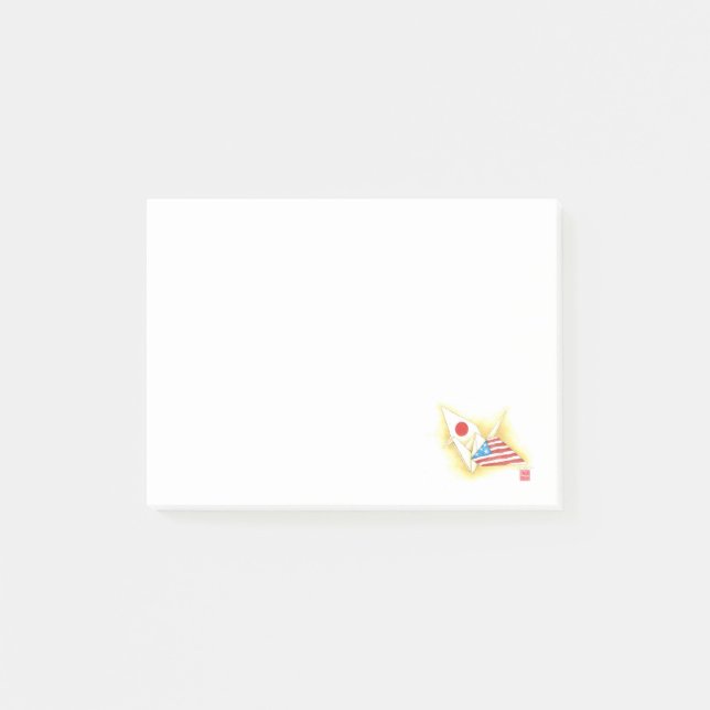 Post-it Notes ~ Japan-U.S. Friendship (Front)