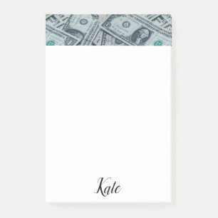 Post-it Notes Money