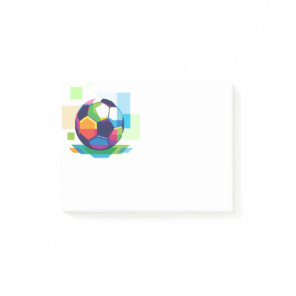 Post-it-Notes-Soccer Ball Post-it Notes