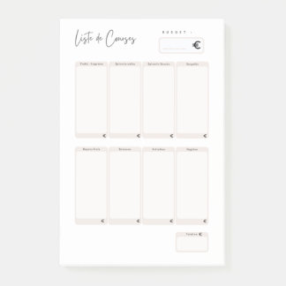 Post-it® Race List Post-it Notes