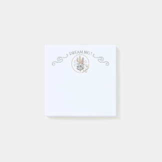 Post-it,,small floral and sophisticated. post-it notes
