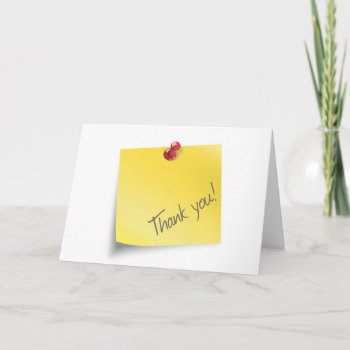 Post It Thank You by awesometees at Zazzle