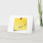 Post It Thank You at Zazzle