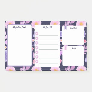 Post-it® To Do List Floral Elegant Original Post-it Notes