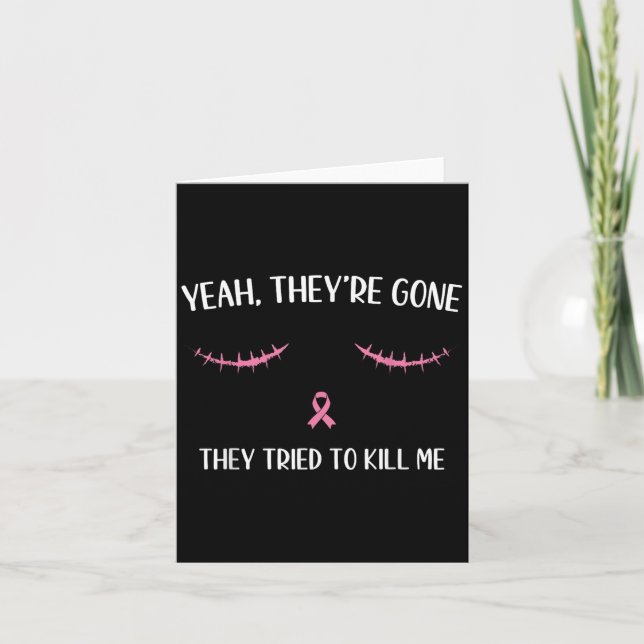 Post Mastectomy Surgery Recovery Breast Cancer Sur Card (Front)