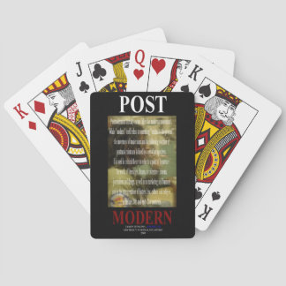 POST MODERN POKER CARDS