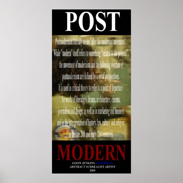 POST MODERN POSTER (Front)