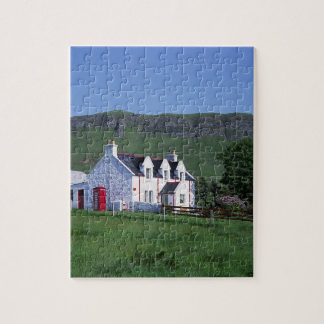 Post Office, Linicro, Isle of Skye, Highlands, Jigsaw Puzzle (Vertical)