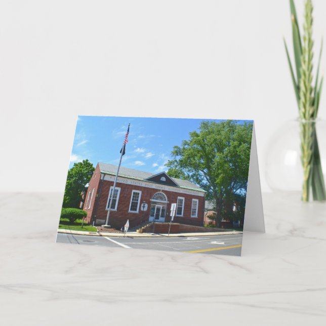 Post Office Notecard (Front)